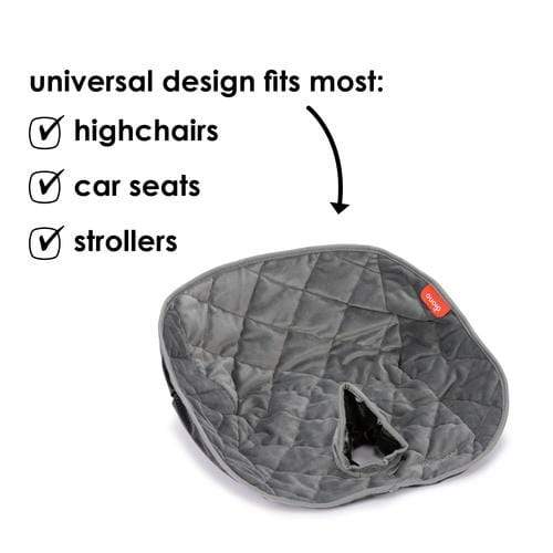 Diono Ultra Dry Car Seat Protector - Waterproof & Non-Slip Gray Seat Cover for Baby & Pets | Perfect for Road Trips, Daily Commutes & Pet Travel