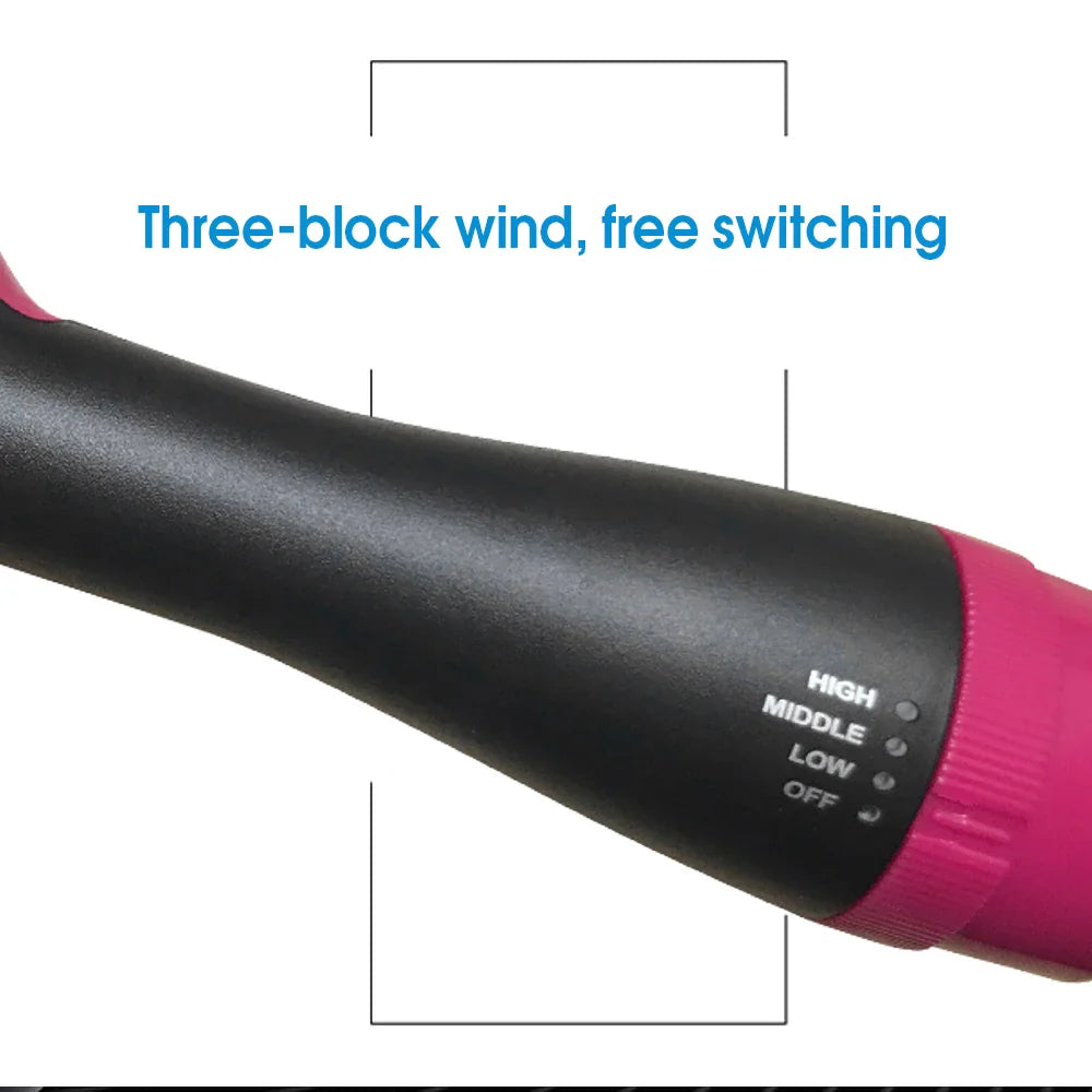 Professional Heating Comb Volumizer Hair Dryer for Salon-Quality Styling - Perfect for Home Use, Travel & Quick Styling