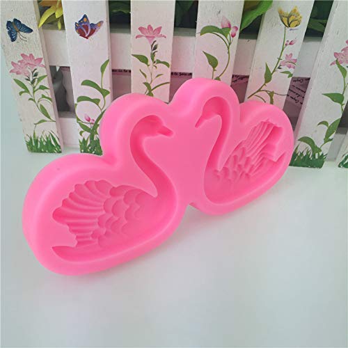 1PC Cute 3D Beautiful Swan Silicone Mold for DIY Baking - Perfect for Pudding, Chocolate, Candy, Ice Cream, Jelly Shots, Soap & Fondant Decorations - Ideal for Cupcakes, Cakes, Desserts & Handmade Crafts