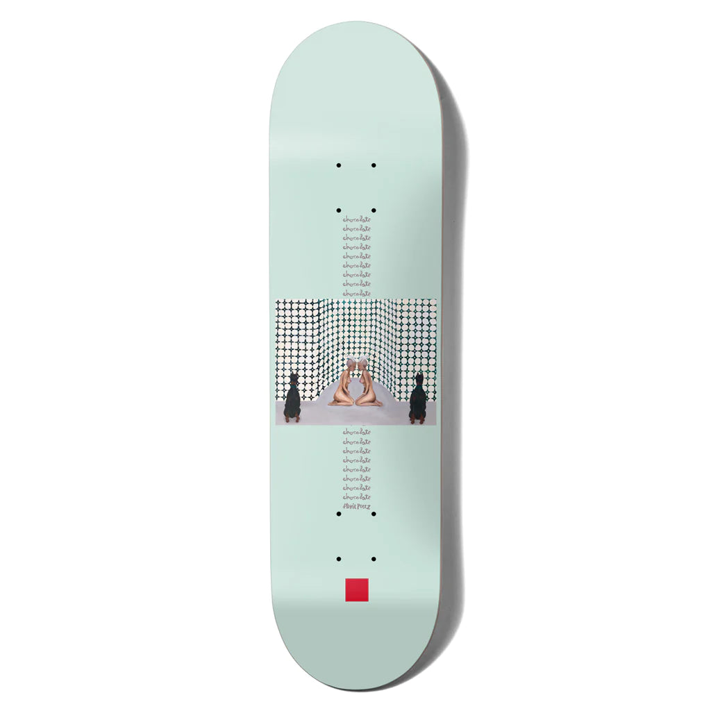 Premium Chocolate Perez L8RGRL Doberman Skateboard Deck - Durable 8.0