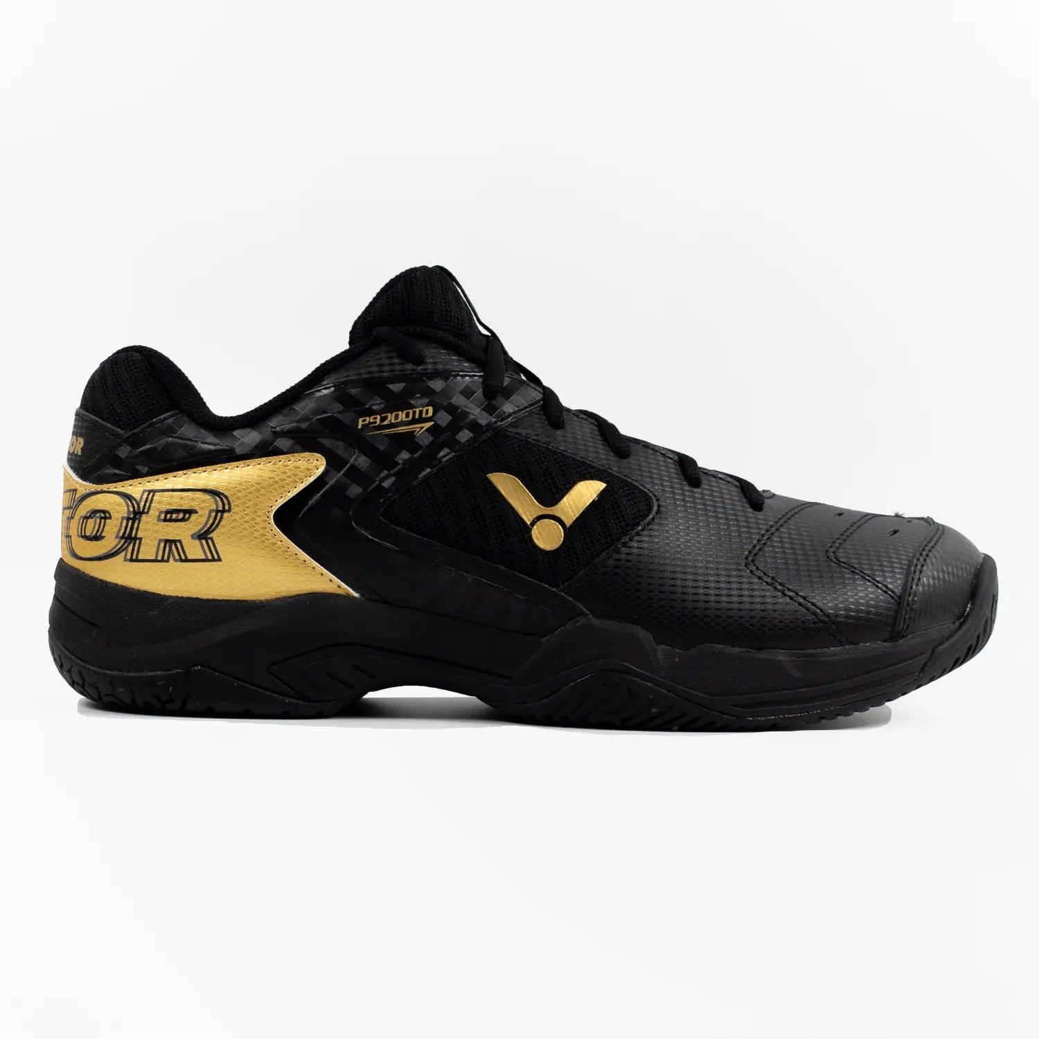 Victor P9200TD CX Badminton Shoes (Abyss Black) - Lightweight & Durable for Competitive Play & Training