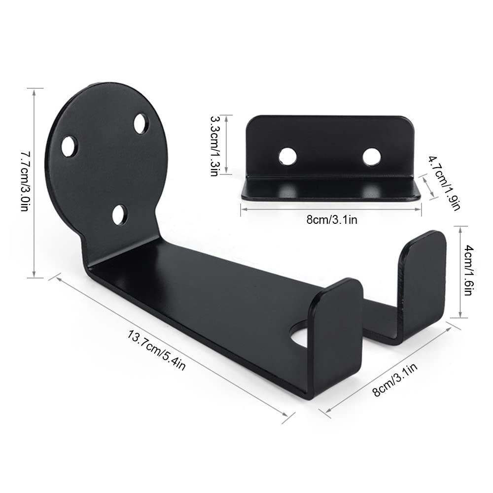 HUIOP Bike Wall Mount Rack - Heavy Duty Bicycle Pedal Hanger for Secure Garage Storage & Space Saving Bike Display - Perfect for Home, Garage, or Shop Organization