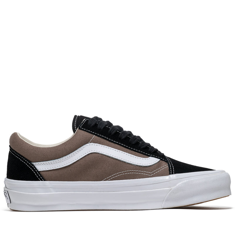 Vans LX Old Skool Sneakers in Santorini Walnut - Classic Skate Shoes for Men & Women - Perfect for Streetwear, Skateboarding & Casual Outfits