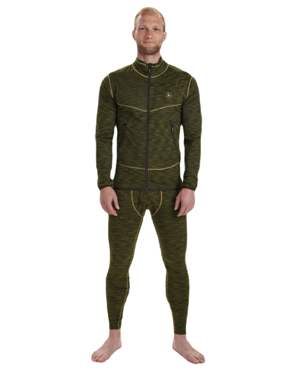 Deerhunter Norden Fleece Jacket for Men - Lightweight Warm Winter Outdoor Jacket for Hiking, Camping & Casual Wear