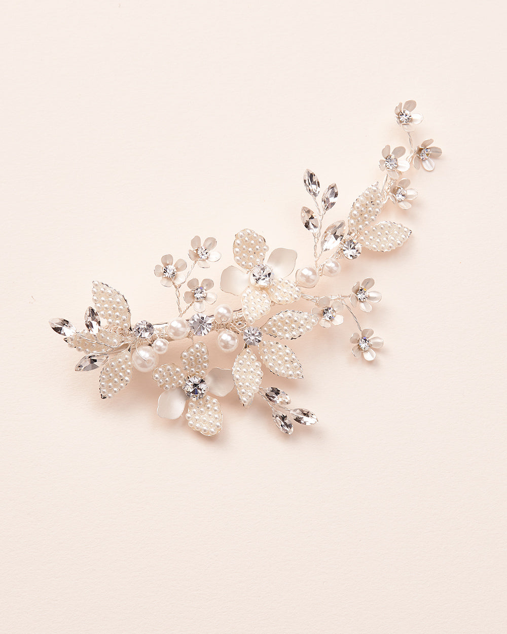 Willow Pearl Bridal Hair Clip - Elegant Wedding Hair Accessory for Brides, Bridesmaids & Prom - Perfect for Weddings, Formal Events & Special Occasions