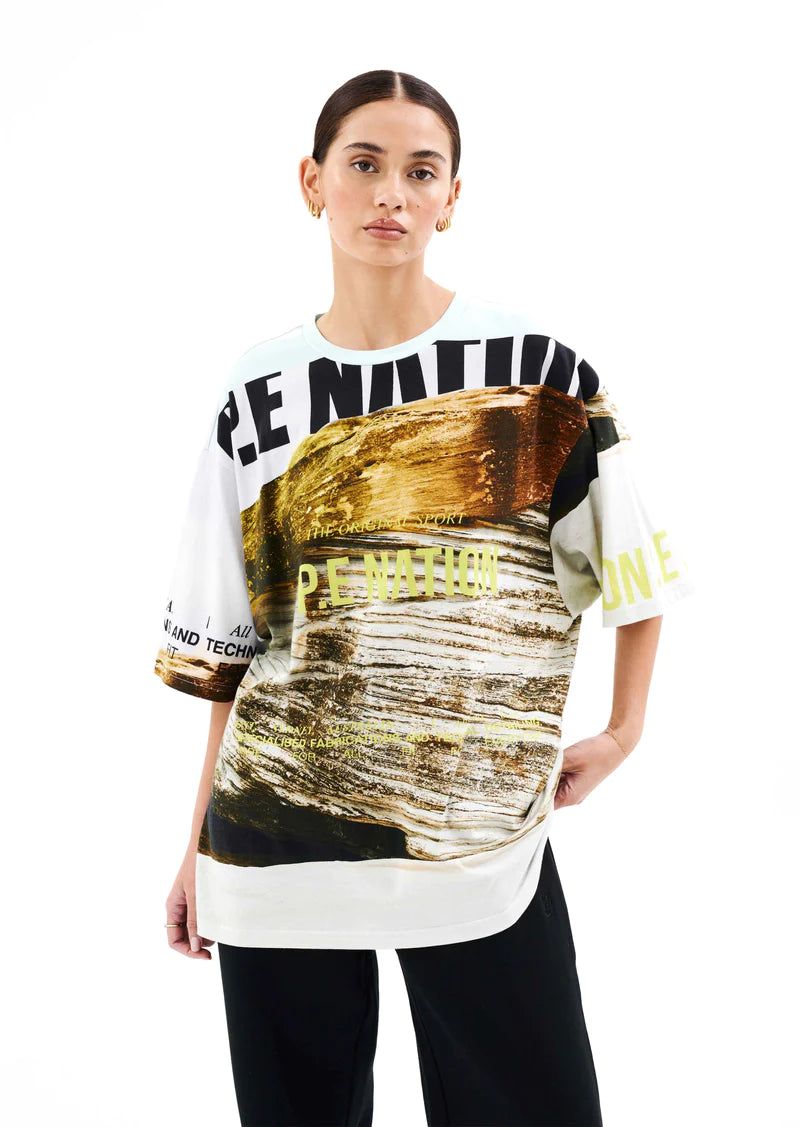 Bermuda Tee with Scene Print - Stylish Casual T-Shirt for Men & Women | Perfect for Beach, Vacation and Summer Outfits