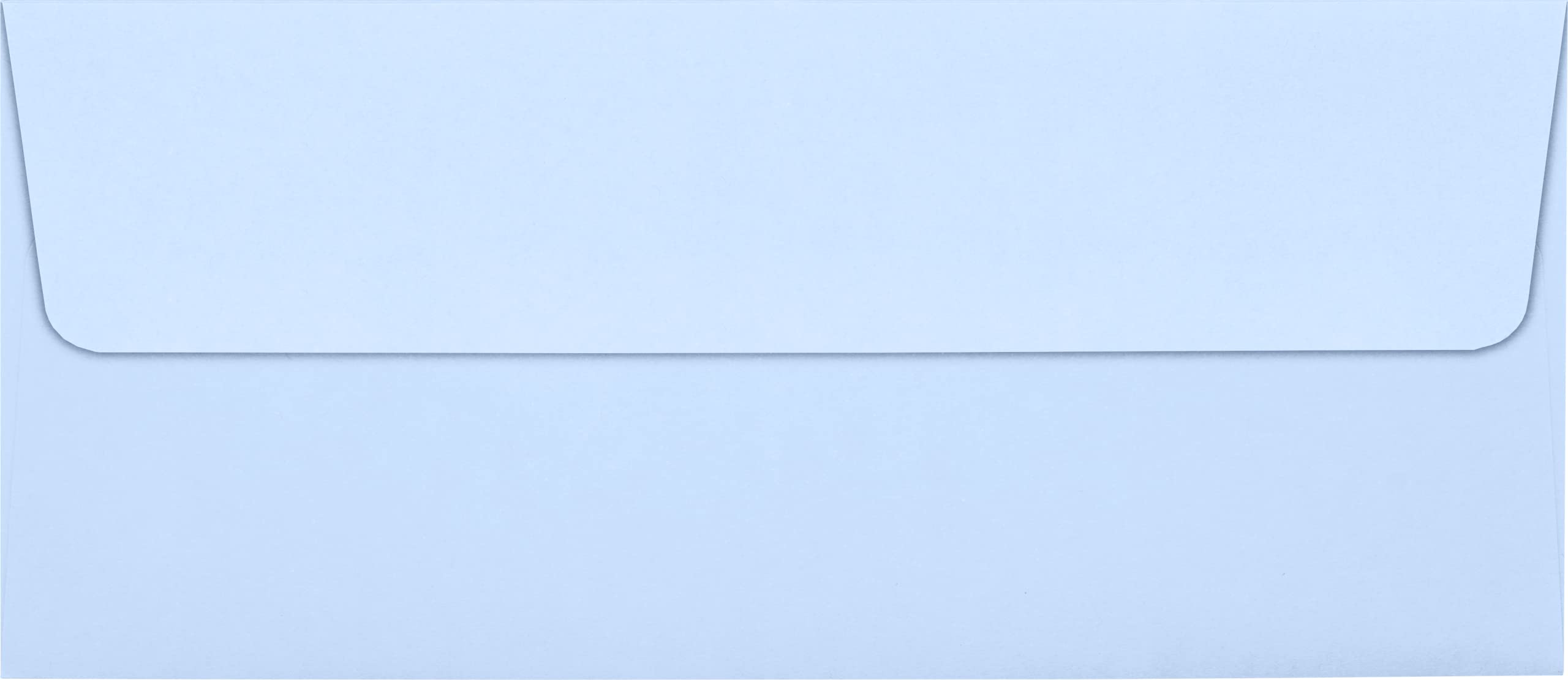 1000 Pack #10 Square Flap Peel & Seal Envelopes 4 1/8 x 9 1/2 Inches - Light Blue Mailing Envelopes for Business, Invitations, Wedding Cards & Office Documents