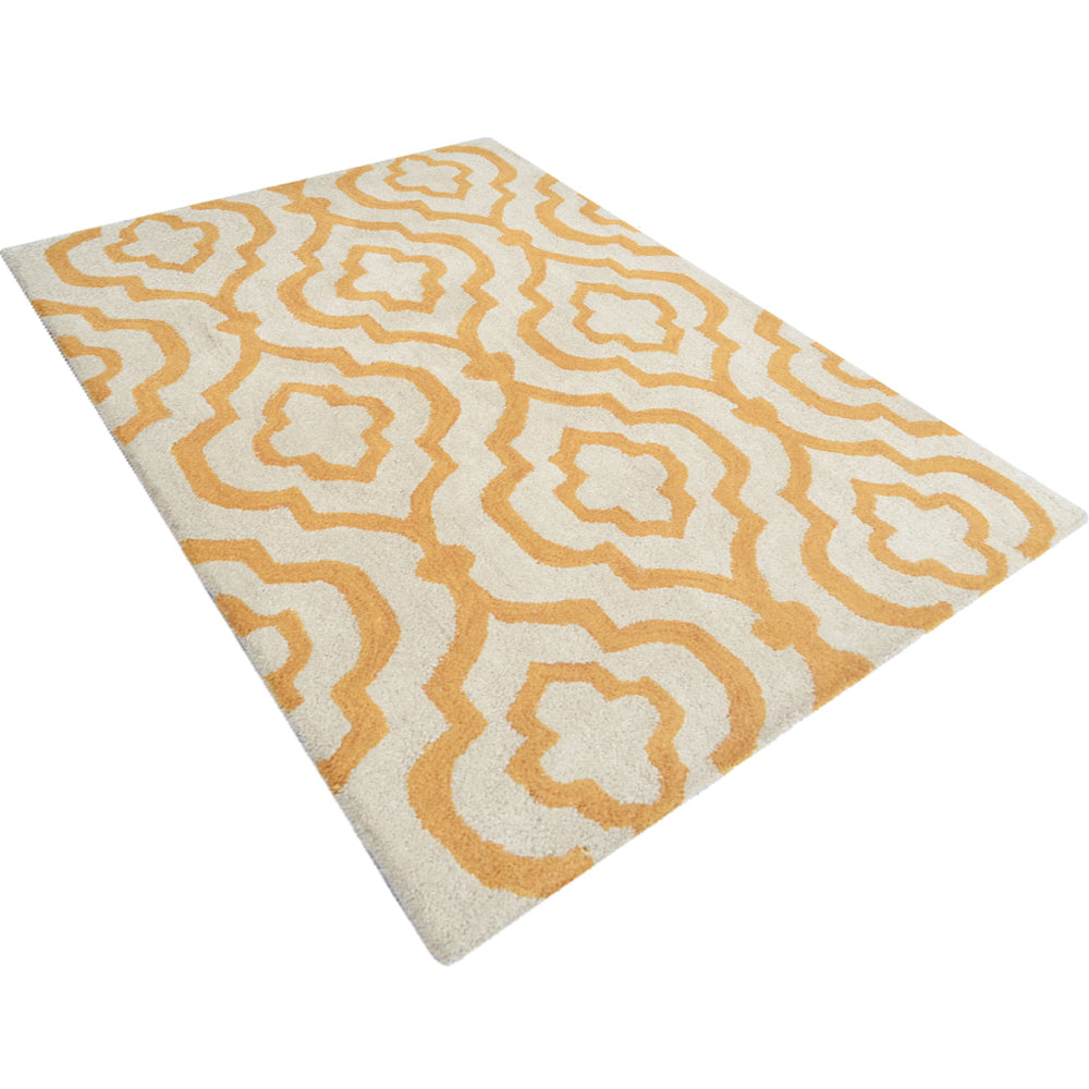 Hand Tufted Angle Rug - Soft Modern Area Rug for Living Room, Bedroom & Nursery - Non-Slip Home Decor Carpet