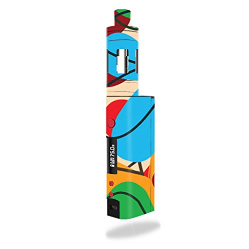 MightySkins Vinyl Decal Wrap Cover Compatible with Kanger Topbox Mini - Funky Flowers Design | Protective & Durable Skin for Vape Mod | Easy to Apply & Remove | Made in USA | Perfect for Personalizing Your Vaping Device at Home or Outdoors