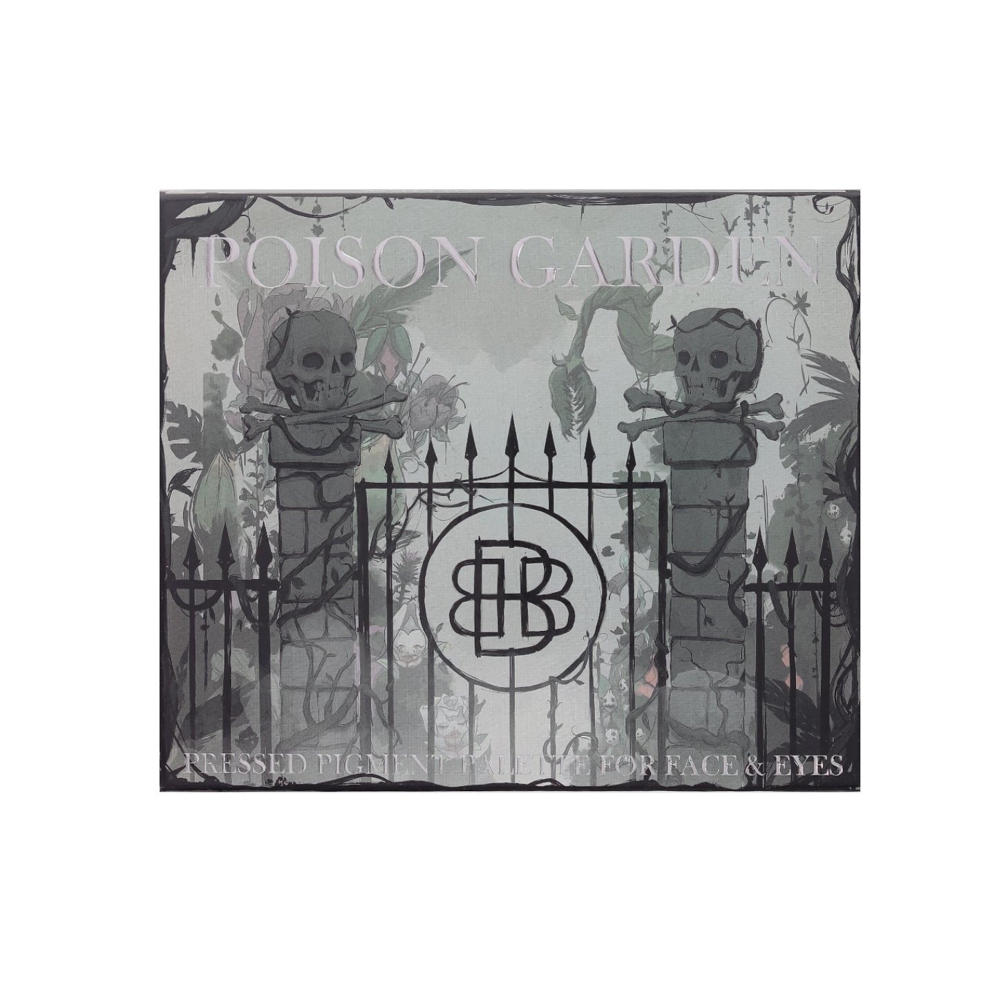 Poison Garden Eyeshadow Palette - 12 Highly Pigmented Matte & Shimmer Shades | Vegan & Cruelty-Free Makeup | Perfect for Halloween, Cosplay & Night Out Looks