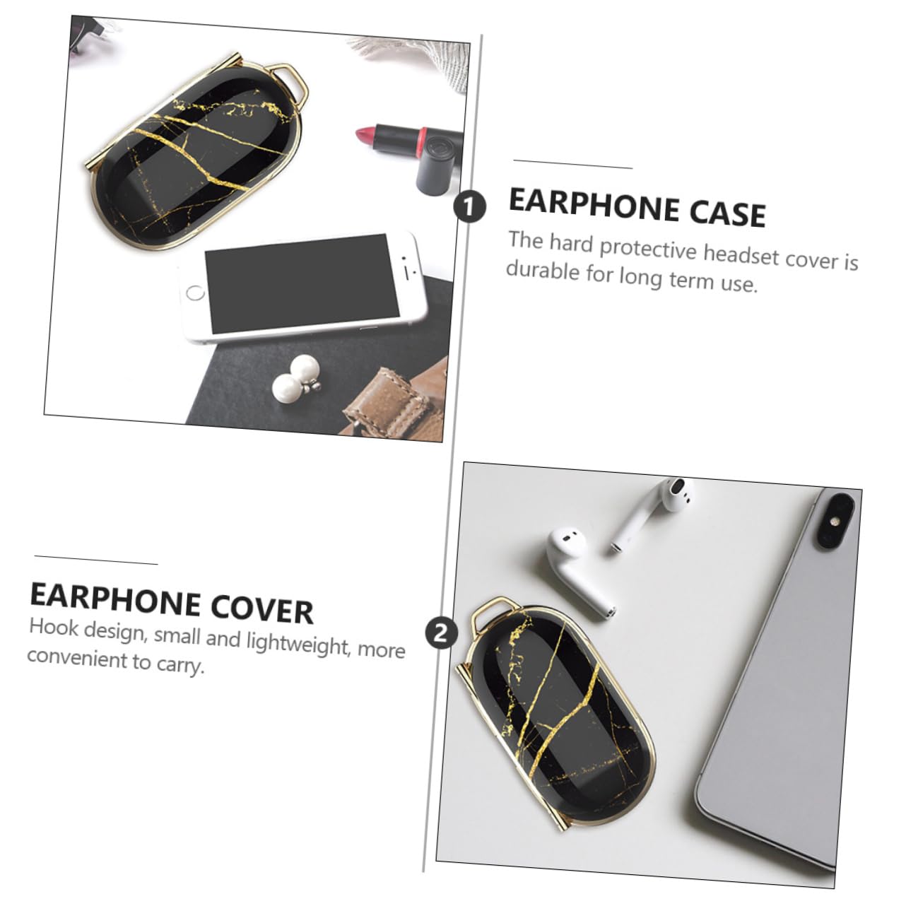 BESTonZON Premium Durable Hard Case for Galaxy Earbuds - Creative Protective Cover (1PC) - Perfect for Gym, Travel & Daily Use