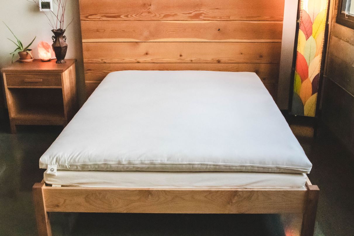 Organic Wool & Latex Shikibuton Mattress - Japanese Floor Futon for Comfortable Sleeping - Perfect for Small Spaces, Guest Rooms & Minimalist Living
