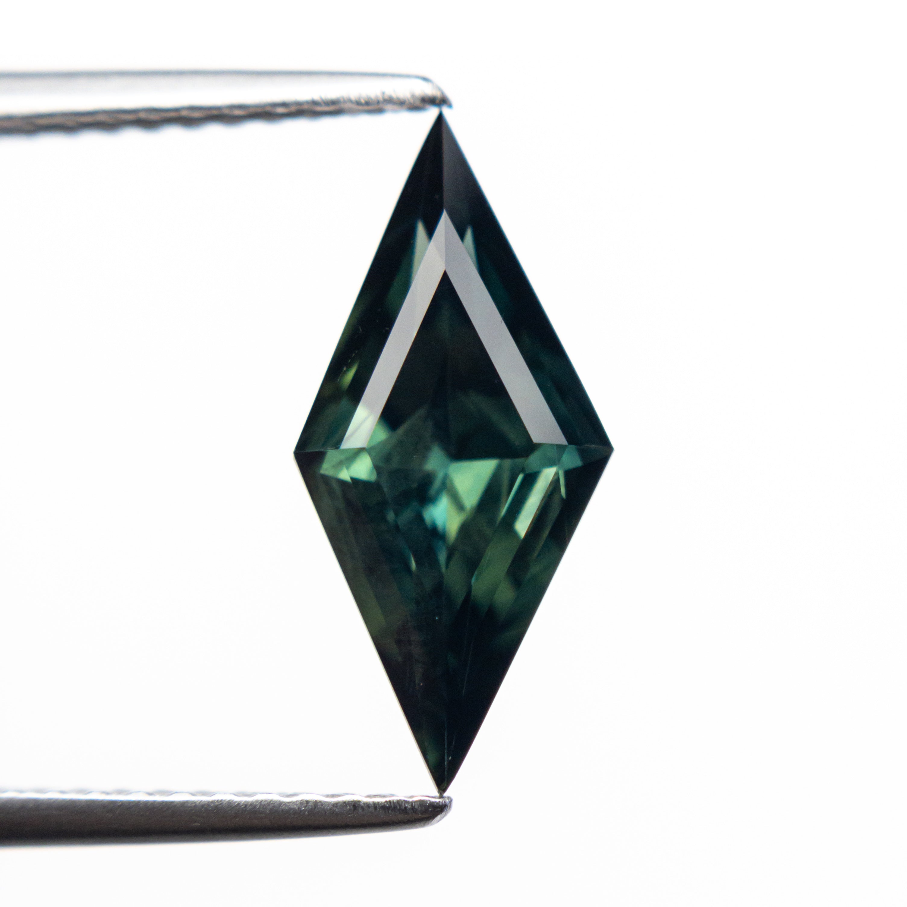 1.85ct Natural Blue Lozenge Step Cut Sapphire Gemstone - 13.82x6.43x4.23mm for Jewelry Making, Engagement Rings & Fine Collections