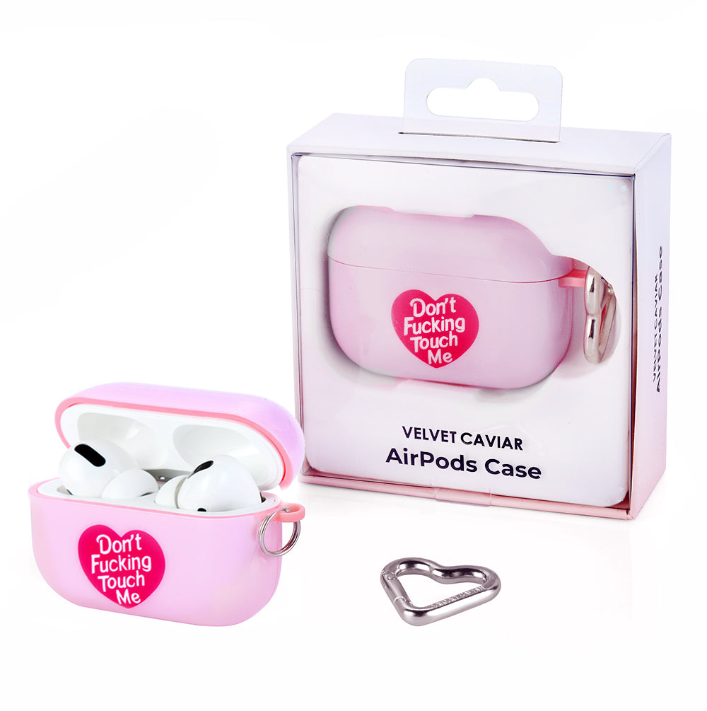 Don't Touch Me AirPods Case - Protective Cover for AirPods 1/2/3 & Pro - Shockproof & Anti-Scratch Design - Perfect for Gym, Travel & Daily Use