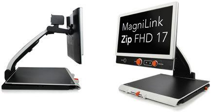 MagniLink Zip - Portable Video Magnifier for Low Vision & Reading Assistance - Ideal for Books, Documents, and Labels at Home, School, or Office