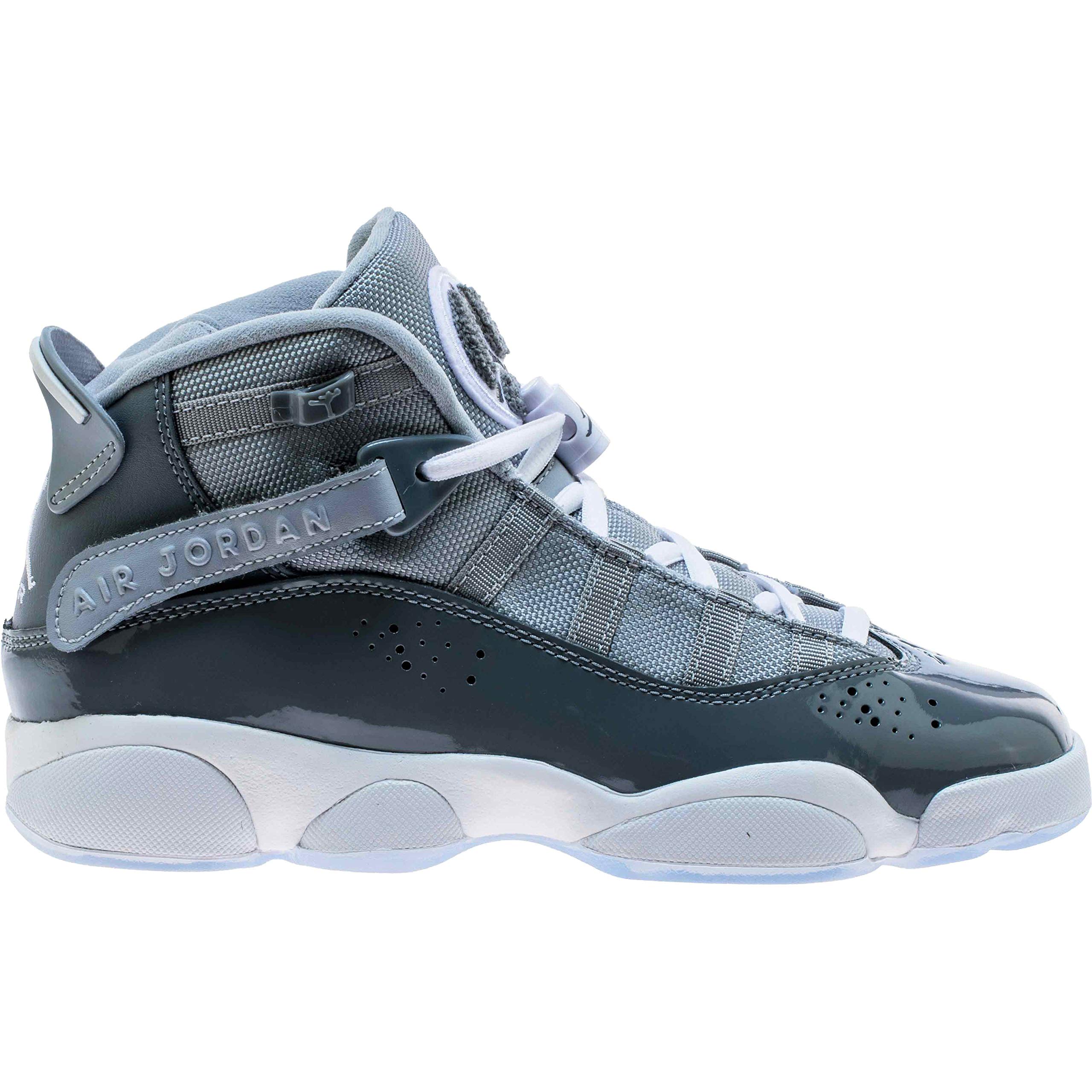 Nike Jordan 6 Rings GS Big Kids Basketball Shoes 323419-015 - Size 7 for Boys & Girls - Perfect for School, Sports & Casual Wear
