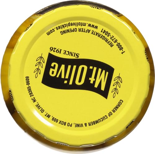 MT. OLIVE Sandwich Stuffers - Bread & Butter Pickles in a 16 oz Jar - Perfect for Burgers, Sandwiches & Snacking