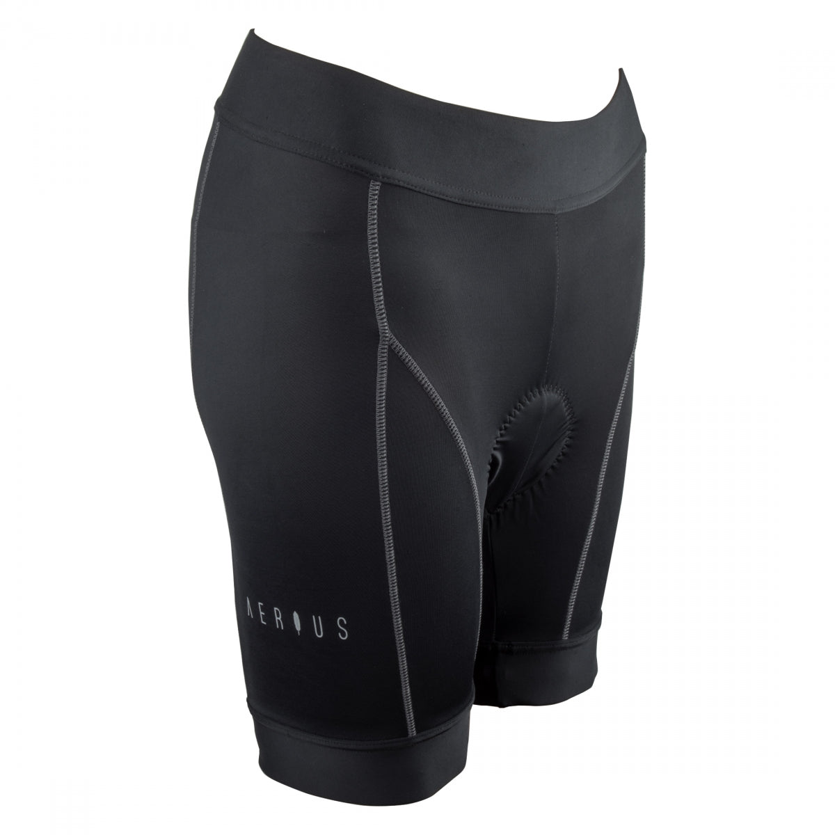 Aerius Women's Cycling Shorts - Black, Size XL (29-31) | High Waist, Breathable & Comfortable for Biking, Workouts & Outdoor Activities