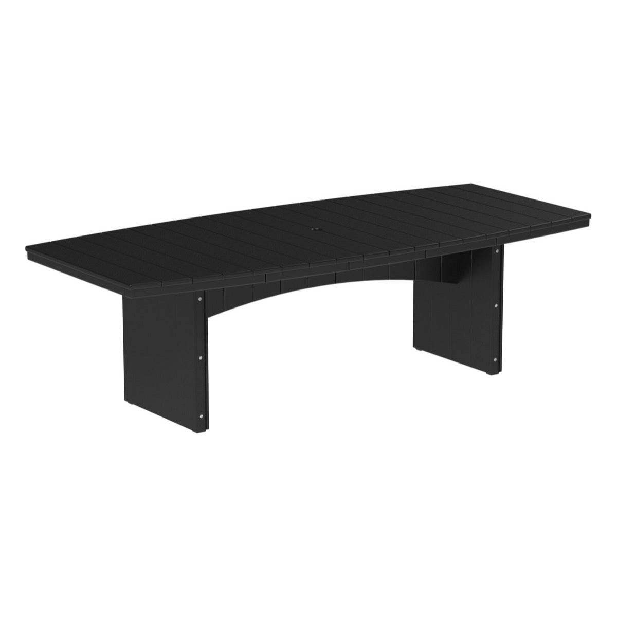 LuxCraft 48x120 Inch Oval Bar Height Dining Table - Modern Urban Style for Kitchen, Breakfast Nook & Small Space Entertaining