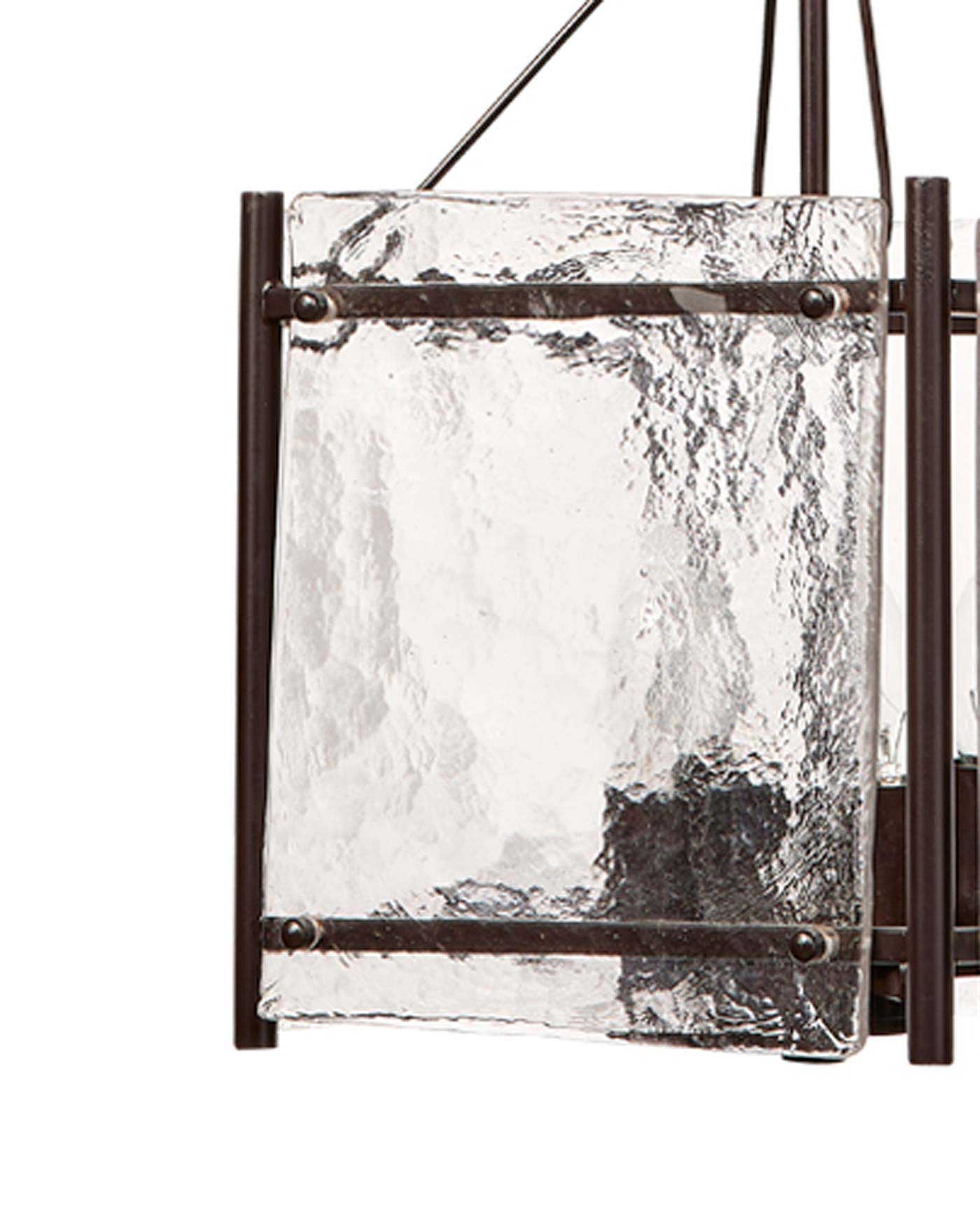 Glenn Square Chandelier - Modern Crystal Ceiling Light Fixture for Dining Room, Living Room & Bedroom | Elegant Home Lighting Decor