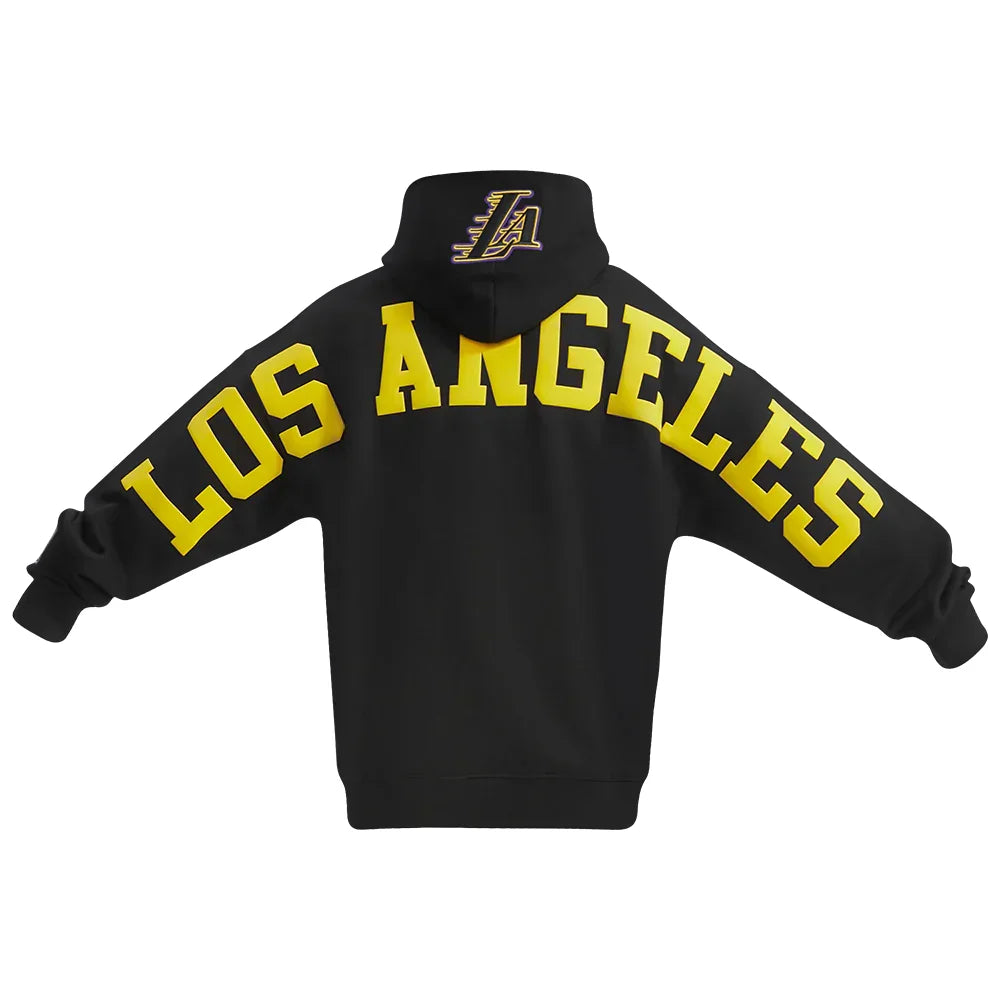 Men's Pro Standard Los Angeles Lakers Wingspan Pullover Hoodie - Black | NBA Fan Gear, Basketball Apparel for Game Day & Casual Wear