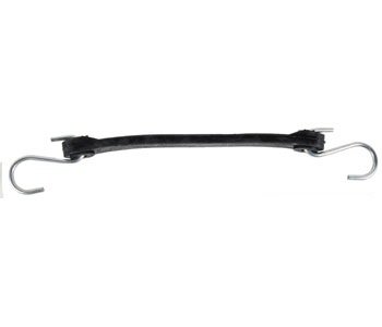 Heavy Duty Rubber Tarp Straps with Hooks - 31 Inch Bungee Tie Down Cords for Truck, Boat, Motorcycle & Outdoor Gear Securing