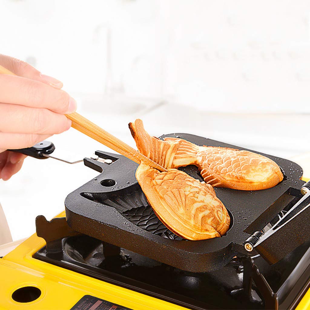 Japanese Pancake Maker - Fish-Shaped Non-Stick Bakeware Pan for Home Baking, Perfect for Pancakes, Cakes & Meatballs | Great for Breakfast, Desserts & Kids' Cooking Activities