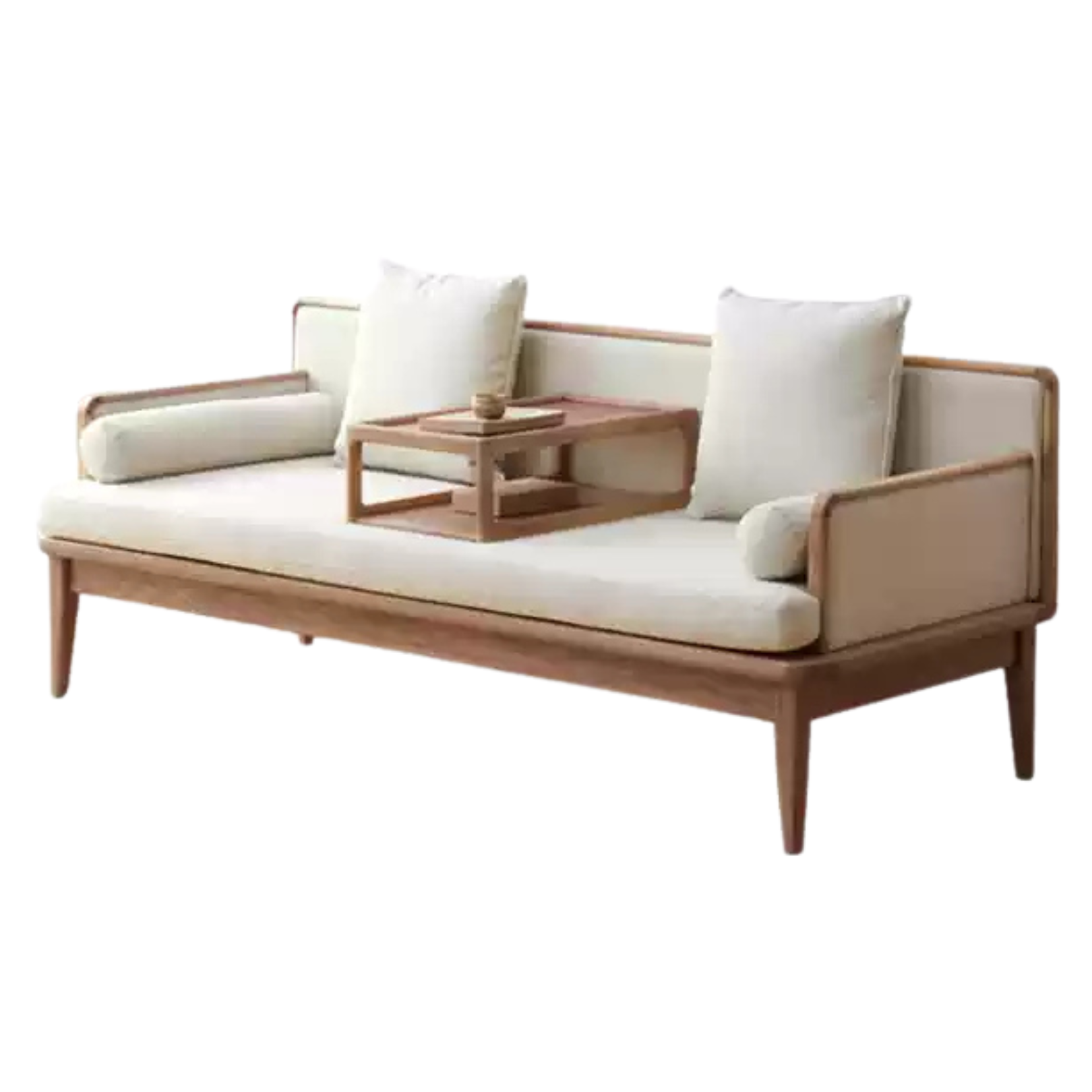 78.7x31.4x30.7 inch / 200x80x78 cm / walnut color / Ash mat with beige upper seat