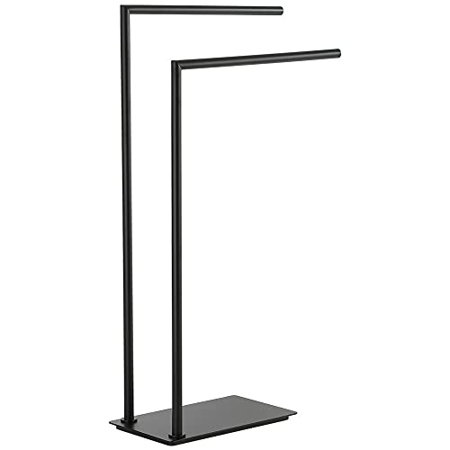 Matte Black Stand Towel Holders