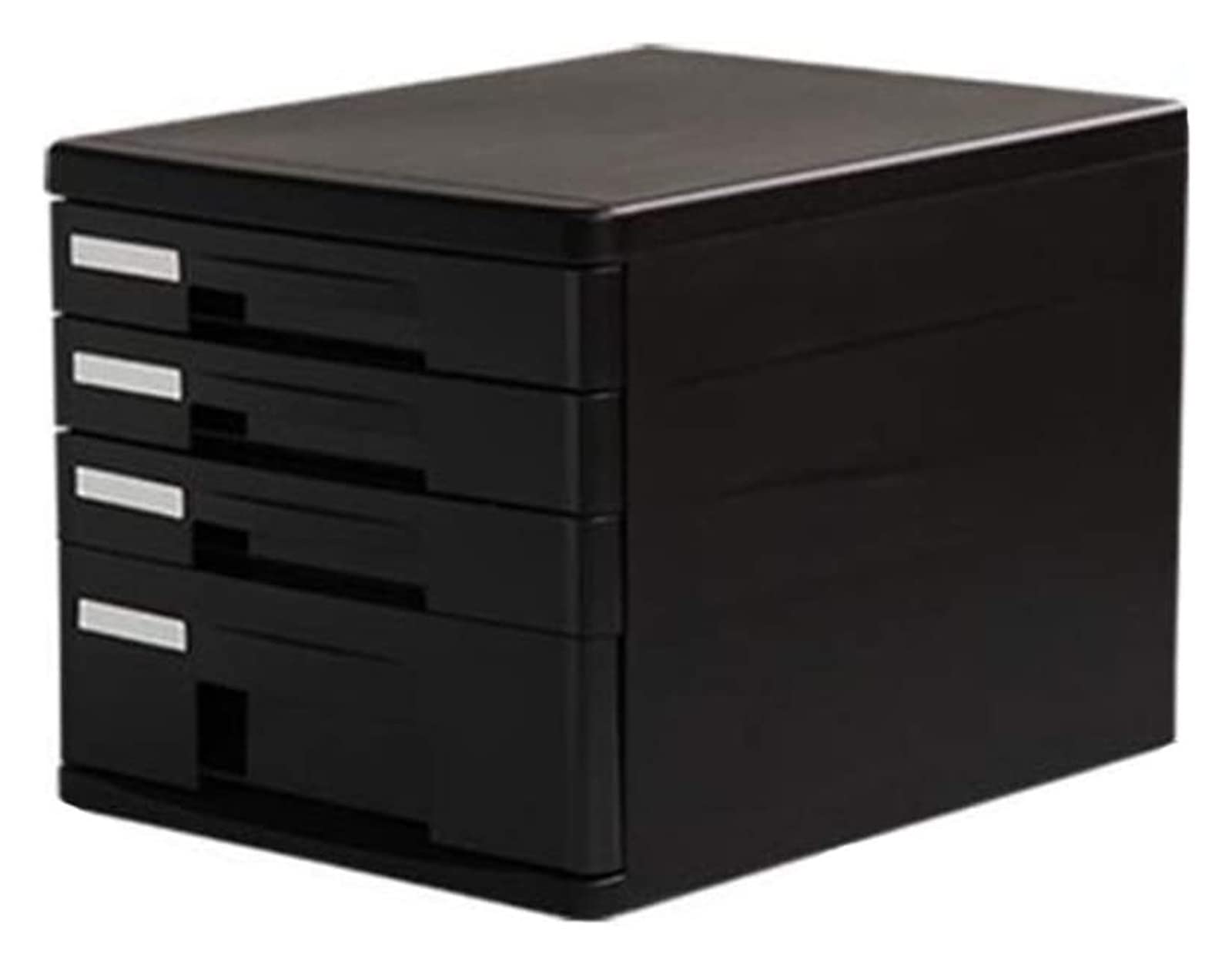 4-Layer Plastic Desktop Drawer Cabinet - File Storage Organizer for Office, School & Home - Perfect for Organizing Documents, Stationery & Supplies