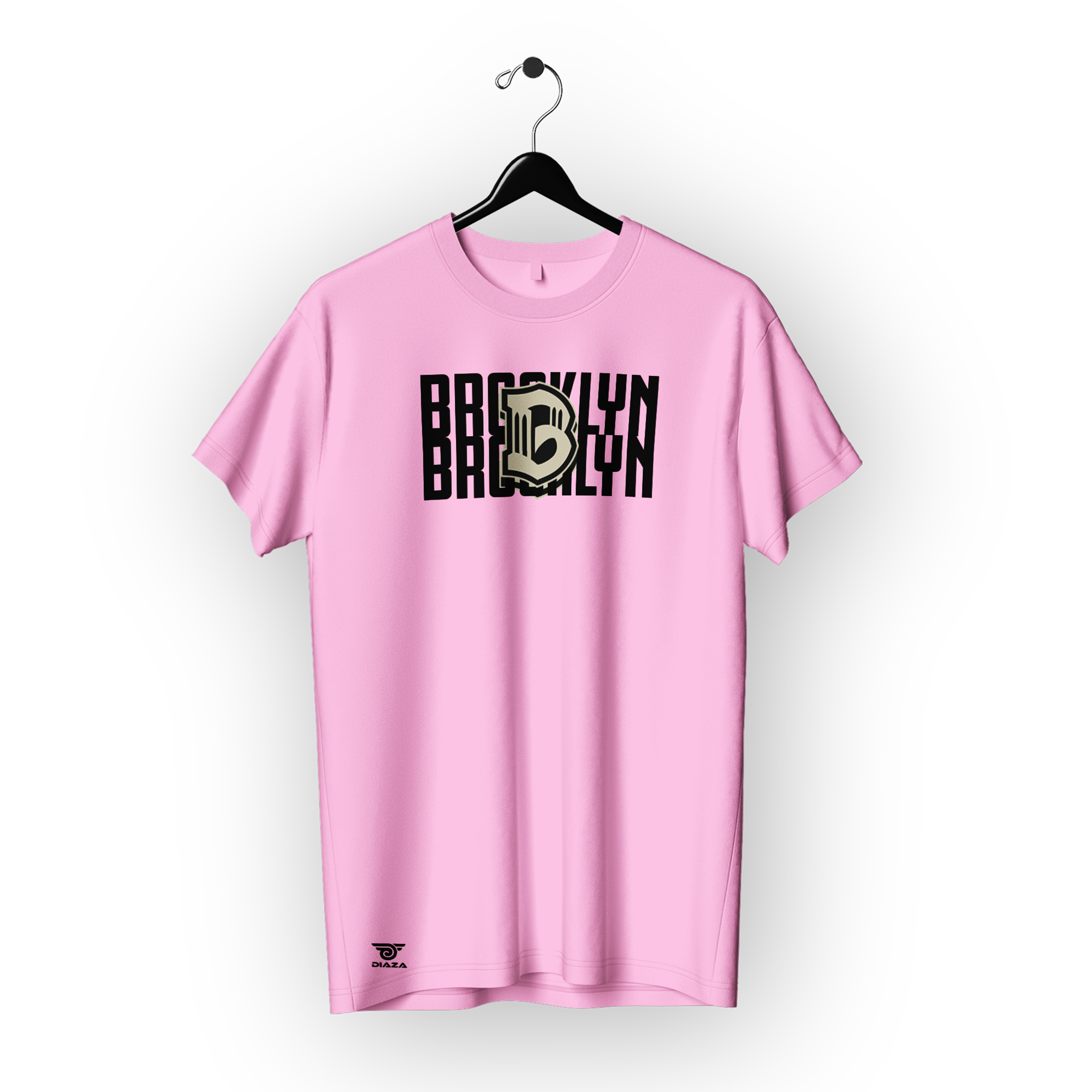 Brooklyn FC Women's Pink Wall T-Shirt - Soft Cotton Tee for Soccer Fans, Casual Wear & Gameday Outfits