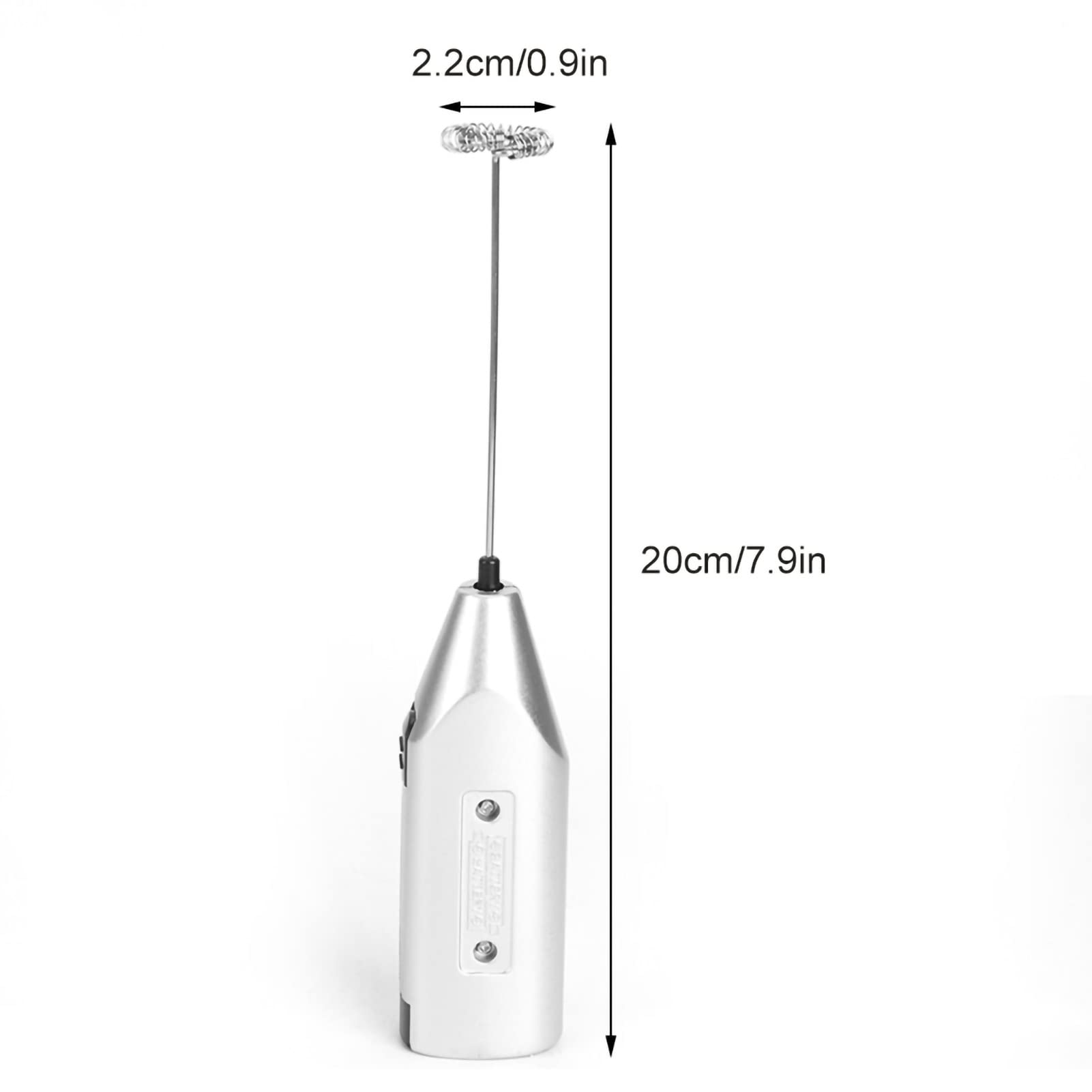 **Electric Hand Blender, 5-Speed Immersion Blender with Whisk & Frother – Silver, 300W for Smoothies, Soups, Sauces, Coffee & Baking – Perfect Kitchen Tool for Home & Professional Use**