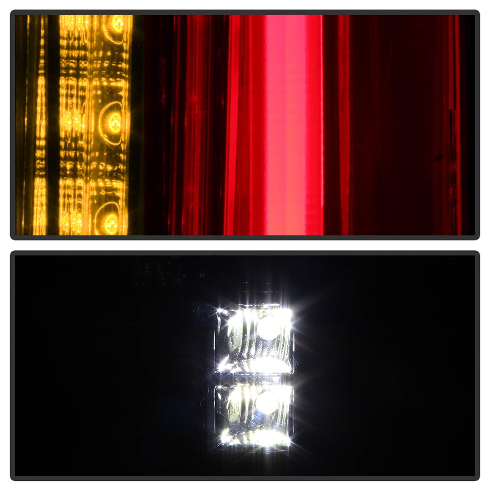 2007-2014 Chevy Suburban Tahoe & GMC Yukon LED Tail Lights - High-Performance Brake Light Bar for Enhanced Safety & Style - Perfect for Night Driving & Off-Road Adventures