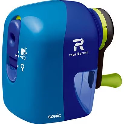 Togari Electric Pencil Sharpener - Sonic Auto-Stop Technology for Smooth Sharpening | Perfect for School, Office & Art Supplies Organization