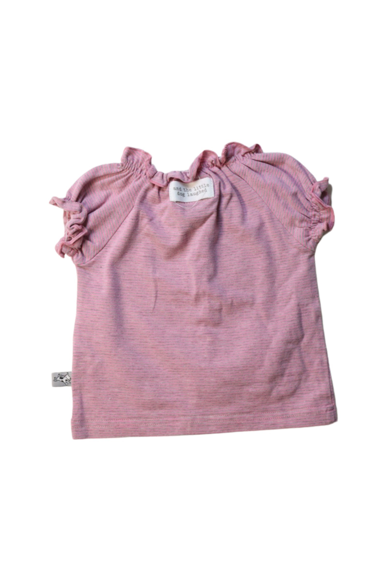 Adorable Little Dog Laughed Short Sleeve Baby Top for 3-6 Months - Perfect for Playtime, Photo Shoots & Everyday Cuteness