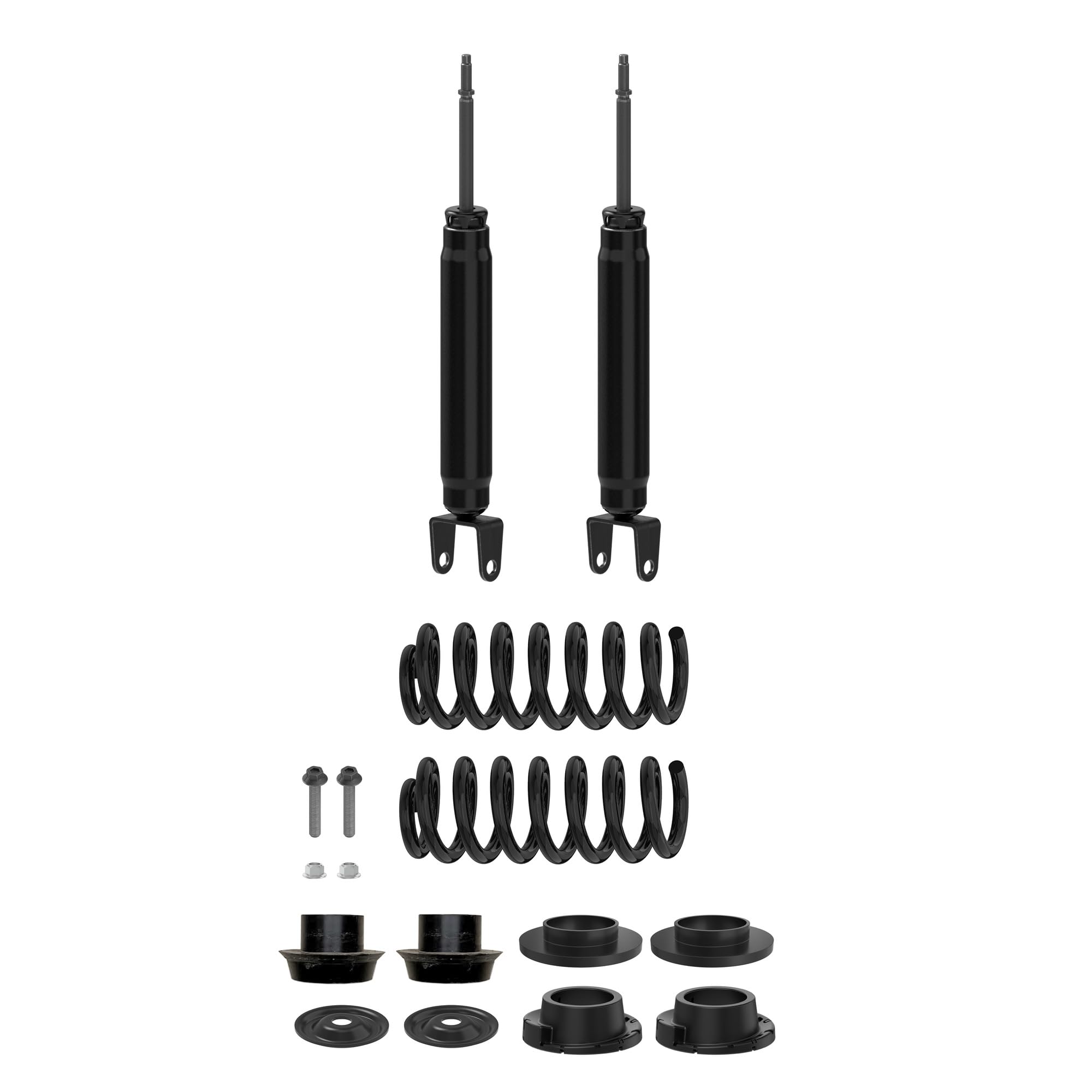 Monroe 90032C3 Air Spring to Coil Spring Conversion Kit for Jeep Grand Cherokee (2005-2010) - Heavy Duty Suspension Upgrade for Off-Road & Towing Performance