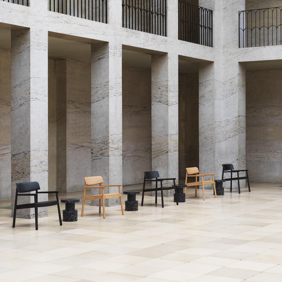 Simon Legal Bit Stool by Normann Copenhagen - Modern Minimalist Bar Stool for Kitchen, Dining & Home Decor