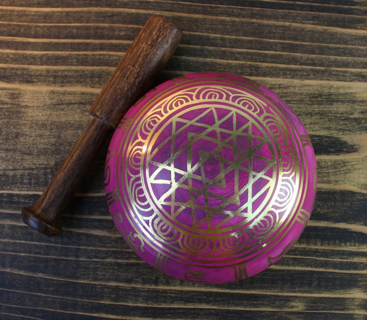 4 Inch Lotus Singing Bowl - Handcrafted Meditation Bowl for Yoga, Mindfulness & Sound Therapy - Perfect for Relaxation, Stress Relief & Spiritual Healing