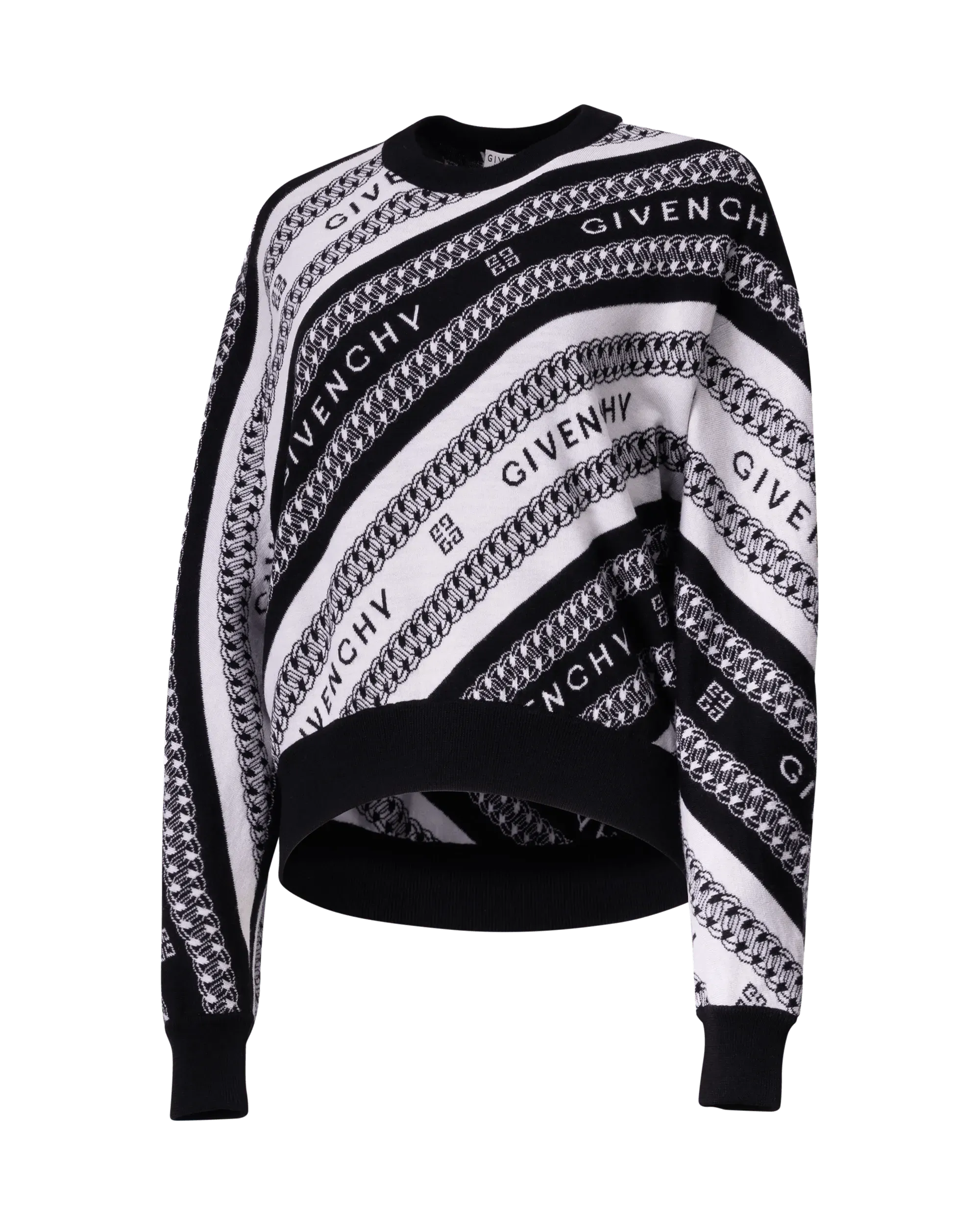 Stylish Graphic Chain & Logo Crewneck Sweater for Men & Women | Trendy Streetwear Pullover | Perfect for Casual Outfits, Fall Fashion & Everyday Wear