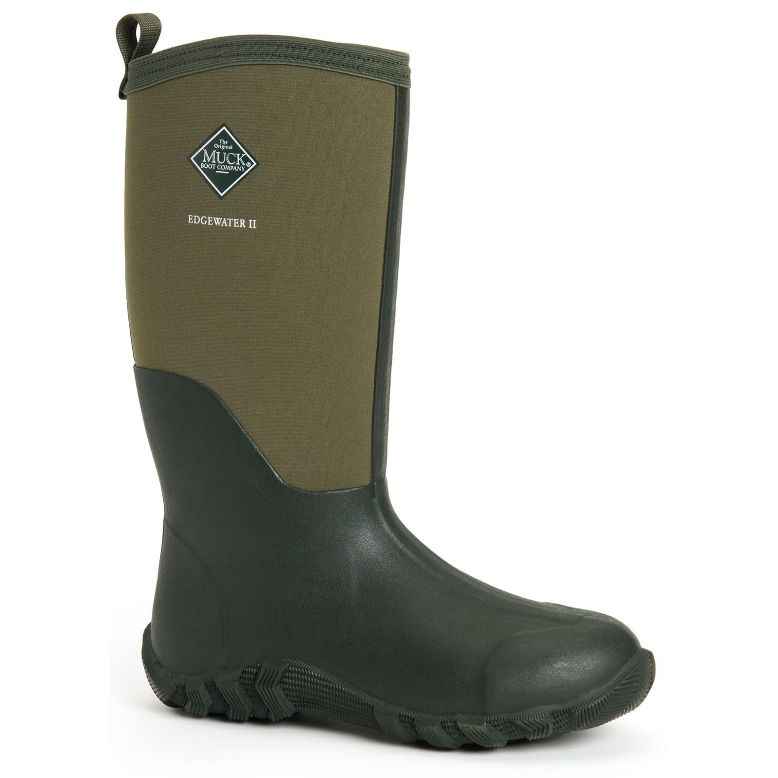 Muck Boot Edgewater Ll Multi-Purpose Tall Men's Rubber Boots - Waterproof Work Boots for Farming, Hunting & Outdoor Activities