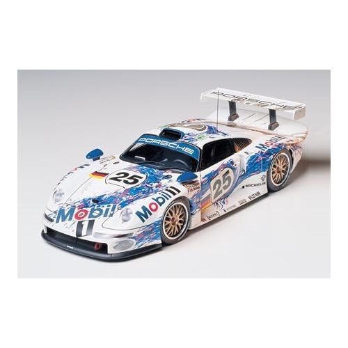 Tamiya 24186 Porsche 911 GT1 1:24 Scale Model Kit - High-Quality Plastic Car Model for Collectors & Hobbyists - Perfect for Display, Gifts & Racing Enthusiasts