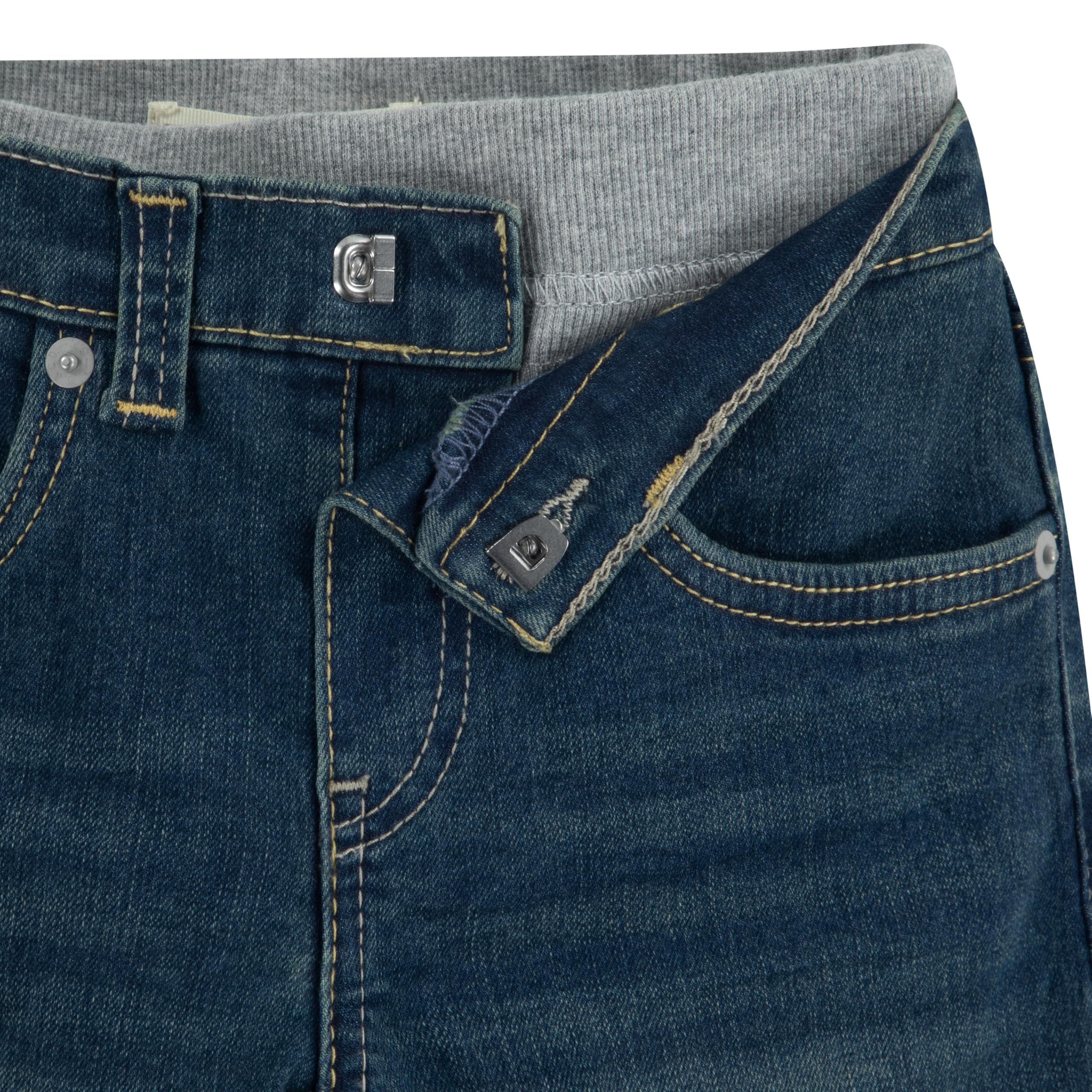 Levi's Baby Boys' Straight Fit Jeans - Classic Denim Pants for Toddlers | Comfortable & Durable for Playtime, Daycare & Everyday Wear