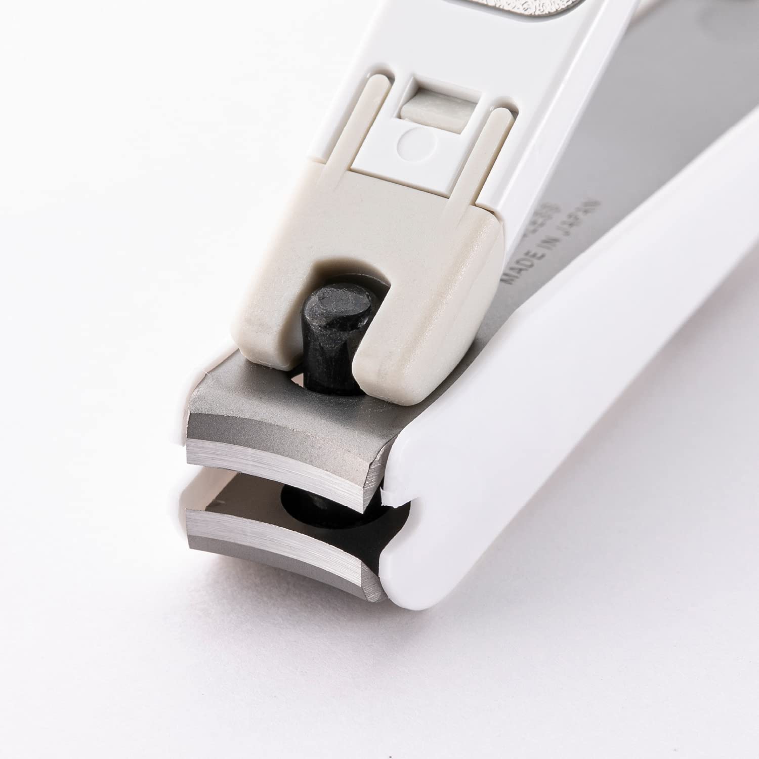 Kai 119 Professional Stainless Steel Nail Clippers - Curved Blade Fingernail & Toenail Clipper with Nail File for Thick Nails (Model KF1001) - Perfect for Home, Travel, and Salon Use