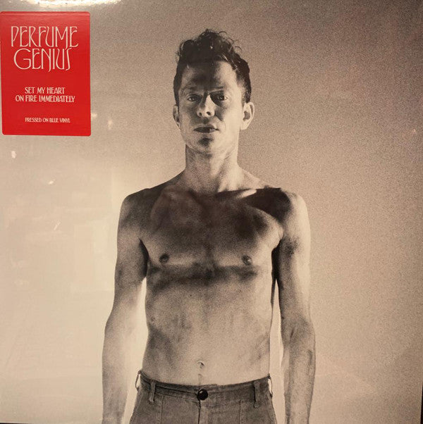 Perfume Genius - Set My Heart On Fire Immediately Limited Edition Blue Vinyl 2xLP Album (Near Mint NM/M) | Collectible Record for Music Lovers & Vinyl Enthusiasts - Perfect for Home Listening & Gifts