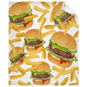 Hamburger French Fries Food