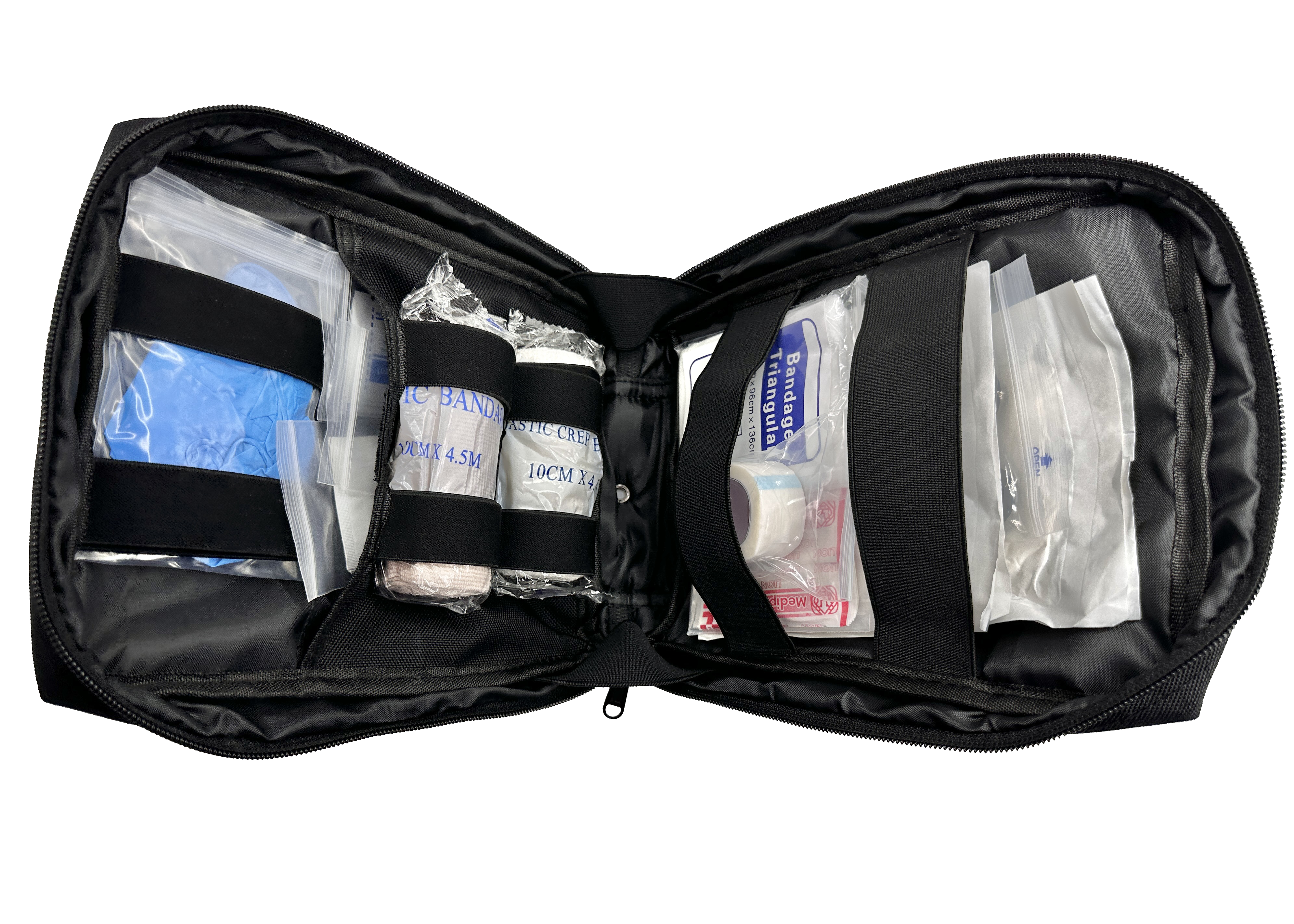 CC First Aid Kit Gen 6 + XL MOLLE Medic Pouch | Premium Emergency Medical Supplies for Camping, Hiking & Survival | Tactical First Responder Gear