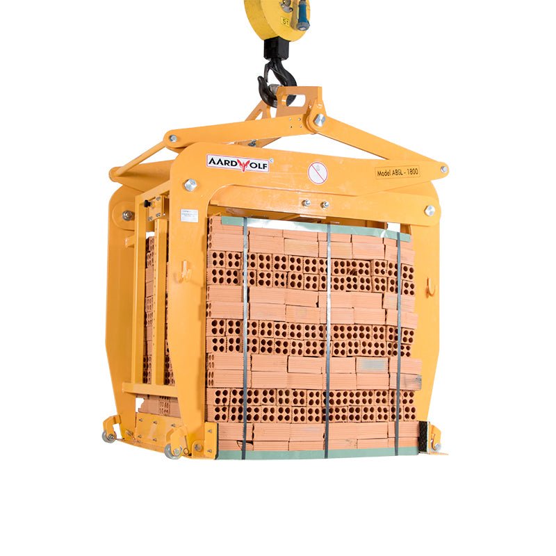 Aardwolf Brick Grabs Lifter - Heavy Duty Masonry Clamp for Lifting and Moving Bricks, Blocks, and Pavers - Perfect for Construction, Landscaping, and DIY Projects