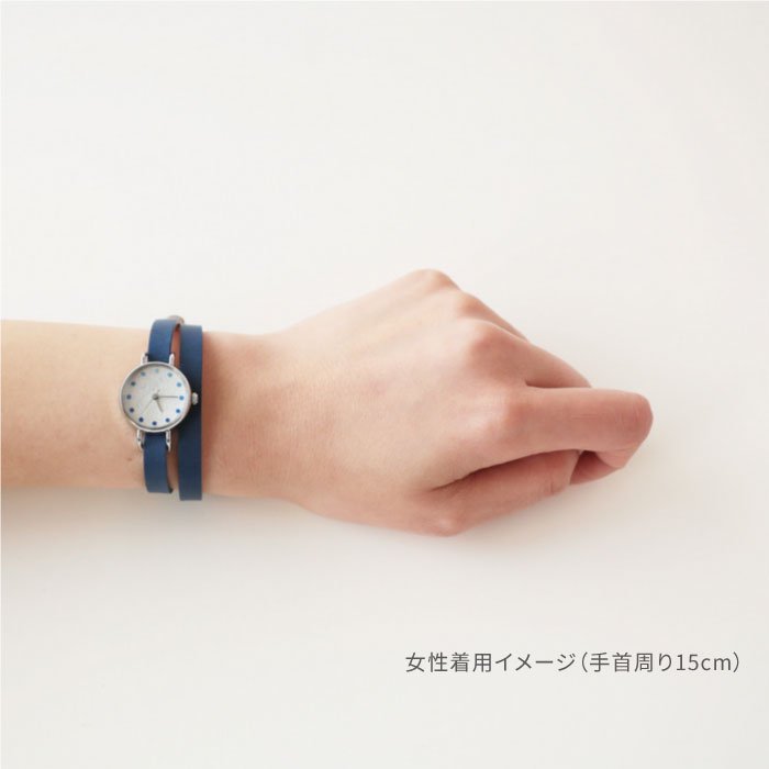 Elegant Azure Blue Women's Wristwatch - Japanese Handcrafted Quartz Watch for Women | Perfect for Office, Date Night & Special Occasions