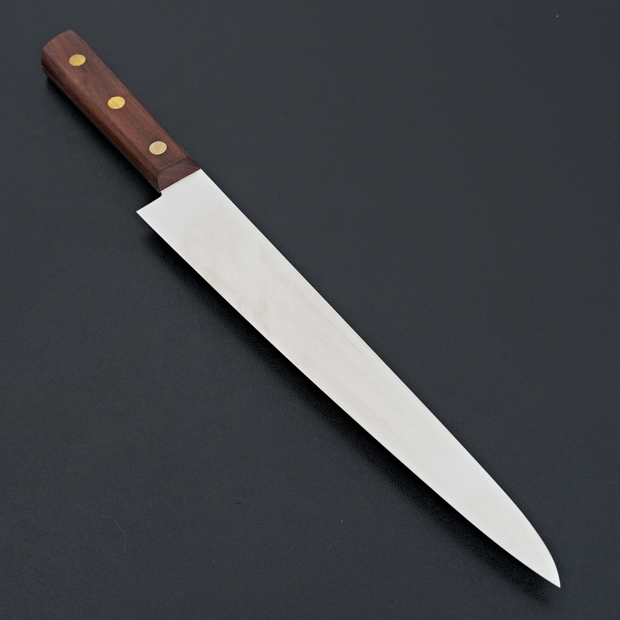 Premium Kanehide Bessaku 240mm Left-Handed Sujihiki Knife - High-Quality Stainless Steel Blade with Ergonomic Wood Handle - Perfect for Slicing Sushi, Meat & Vegetables - Ideal for Chefs & Home Cooks