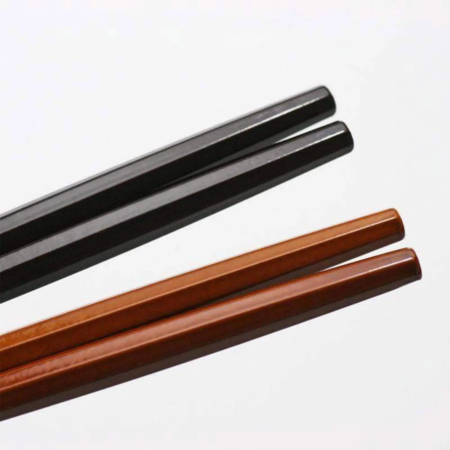 Premium PBT Resin Octagonal Lacquered Non-Slip Chopsticks 22.5cm - Japanese Style Tableware for Sushi, Ramen & Asian Cuisine - Durable & Stylish Kitchen Utensils for Home & Restaurant Use